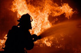 В Тульской области мужчина и женщина погибли в результате пожара в частном доме