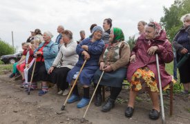 Жители деревни Белоозеро Кимовского района получили газ