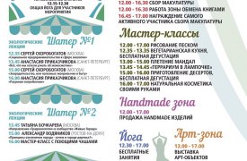 Йога, вегетарианская еда, рисование песком, и многое другое ждёт туляков на Экологическом фестивале 4 июня