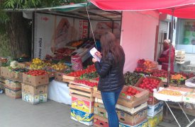 В Зареченском округе разогнали уличных торговцев