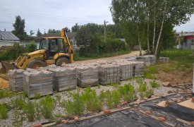 В посёлке Рассвет начался ремонт дороги по программе «Народный бюджет»