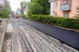 В Туле ремонтируют дороги в переулках Н. Руднева и Шевченко