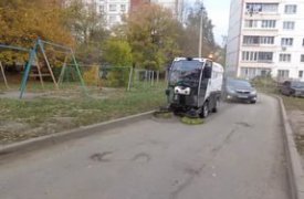 В Туле за прошлую неделю убрали более 3 млн. кв. м. дорог
