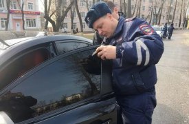 В Туле прошла проверка водителей с тонировкой