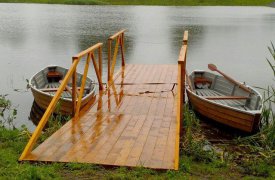 Сегодня на Куликовом поле состоится торжественный спуск на воду средневековых лодок