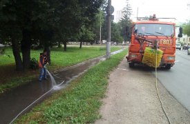 В Туле в работе по окосу городу задействовано 55 человек