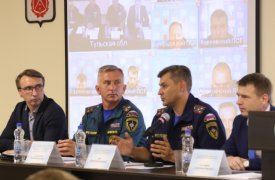 В ГУ МЧС России по Тульской области обсудили итоги надзорной деятельности