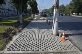 В центре Тулы обустраивают экопарковку. ФОТО