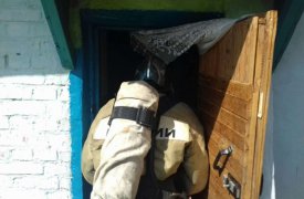 В Алексине загорелся жилой дом