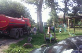 В Донском нарушено водоснабжение: организован подвоз воды