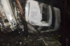 В Тульской области сгорела 