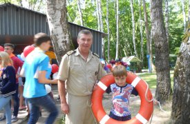 В детском  лагере «Орленок» отметили День российской тельняшки