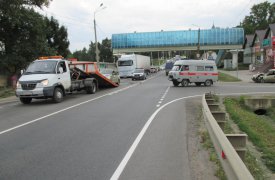 Под Тулой автоледи на «Honda Civic» протаранила «Daewoo Nexia»