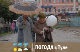 Погода: Тулу зальёт дождями