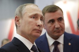 Владимир Путин поздравил туляков с предстоящими праздниками