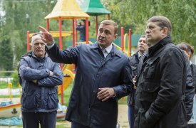 Алексей Дюмин предложил сделать скалодром из водонапорной башни