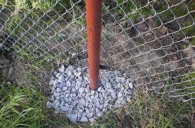 Житель Щекино срезал кусок забора и украл парогенератор