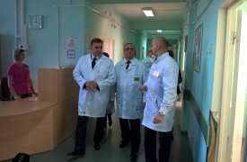 Алексей Дюмин посетил Тульскую областную клиническую больницу