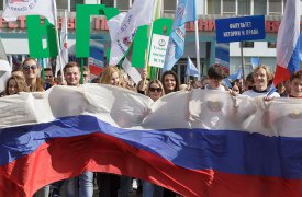 В Параде российского студенчества приняли участие более 1 тысячи туляков