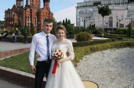Свадьба тульских молодоженов, эвакуированных прямо из ЗАГСа, все же состоялась