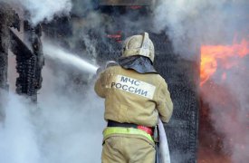 В Щекинском районе потушили пытающий жилой дом за 10 минут