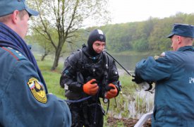 В Тульской области выбрали лучшего водолаза