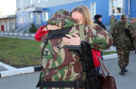 Сотрудники ОМОНа Росгвардии по Тульской области вернулись домой: потерь не допущено