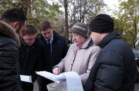 В Привокзальном районе Тулы продолжают благоустраивать дворы