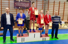 Тульские спортсмены одержали победу на открытом первенстве по самбо