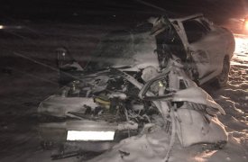 Под Тулой водитель «ВАЗ 21102» влетел во встречный «Мерседес»
