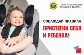 За 2 часа сотрудники ГИБДД задержали 10 водителей, перевозивших своих детей без автокресел