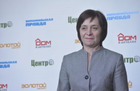Председатель комитета по предпринимательству и потребительскому рынку Тульской области Татьяна Лапаева - почетный гость церемонии 