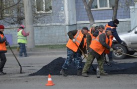 В Туле продолжается строительство дороги по ул. Хворостухина