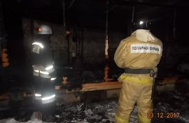В Киреевском районе во время пожара сгорел мужчина: проводится проверка