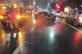 В Туле водитель «Нивы Шевроле» протаранил две машины