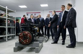 На базе Тульского сельскохозяйственного колледжа открылась Лаборатория комбайнов
