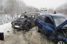 Под Тулой в результате аварии три человека попали в больницу