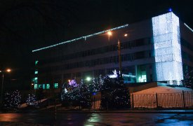 В Туле завершается конкурс на лучшее новогоднее оформление