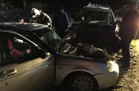 Под Тулой пострадавшего в ДТП водителя вызволяли с помощью специнструмента