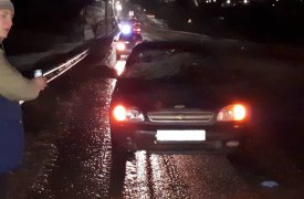 Под Тулой иномарка насмерть сбила пешехода