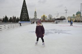 В старый Новый год тулякам покажут ледовое шоу и научат кататься на коньках
