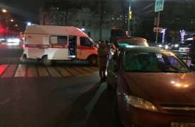 В центре Тулы разбились три автомобиля