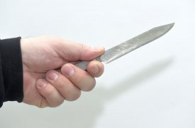 Житель Новомосковска пришёл в гости к другу и, угрожая ножом, отобрал у него телефон