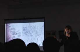Фекла Толстая рассказала тулякам о тайнах черновиков Льва Толстого