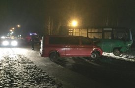 В Донском пьяный водитель «Фольксвагена» протаранил автобус