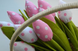 Мастер-класс «Подарок маме»: тюльпаны из мягкого фетра