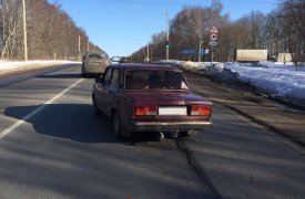 Под Тулой «семерка» протаранила «Шевароле»: пострадала девушка