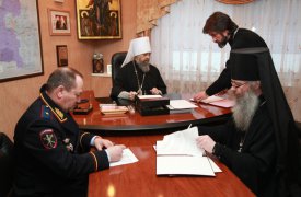 УМВД подписало соглашение с Тульской и Белевской Епархиями о взаимодействии в сфере реабилитации наркоманов