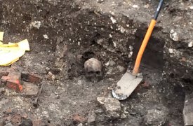 В центре Тулы найдены около 30 гробов с хорошо сохранившимися останками
