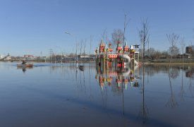 Половодье не вызвало нарушений в жизнеобеспечении города